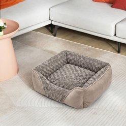 Invenho Orthopedic Washable Dog Bed with Anti-Slip Bottom, Beige, X-Large slide 2 of 7