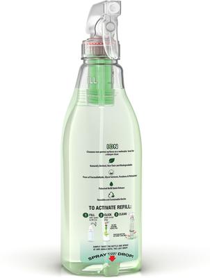 Show full view: Ion Fusion Profesional ION Formula Honeydew Melon All Surface Cleaner, 32-fl oz bottle & 32-fl oz refill slide 2 of 7