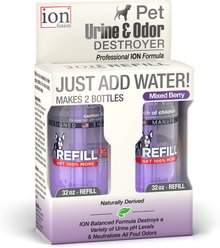 Ion Fusion Professional ION Formula Mixed Berry Pet Urine & Odor Destroyer Refill, 32-fl oz, 2 count