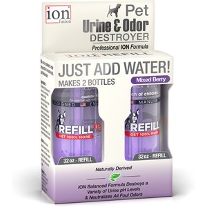 Ion Fusion Professional ION Formula Mixed Berry Pet Urine & Odor Destroyer Refill, 32-fl oz, 2 count