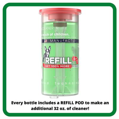 Show full view: Ion Fusion Severe Pet Stain & Odor Remover, 32-fl oz bottle & 32-fl oz refill slide 5 of 10