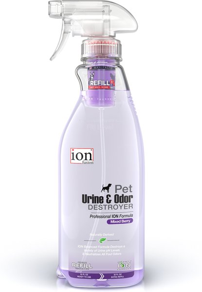 kin+kind Floral Scent Cat Pee + Odor Destroyer, 32-oz bottle
