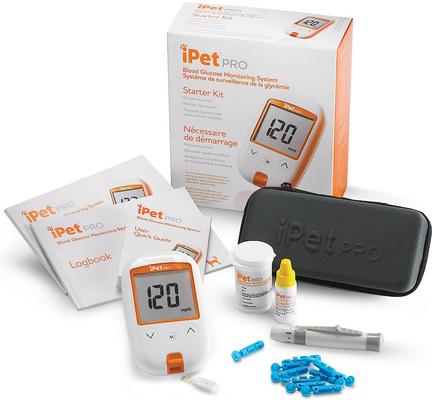 IPET PRO Blood Glucose Monitoring System Starter Kit for Dogs