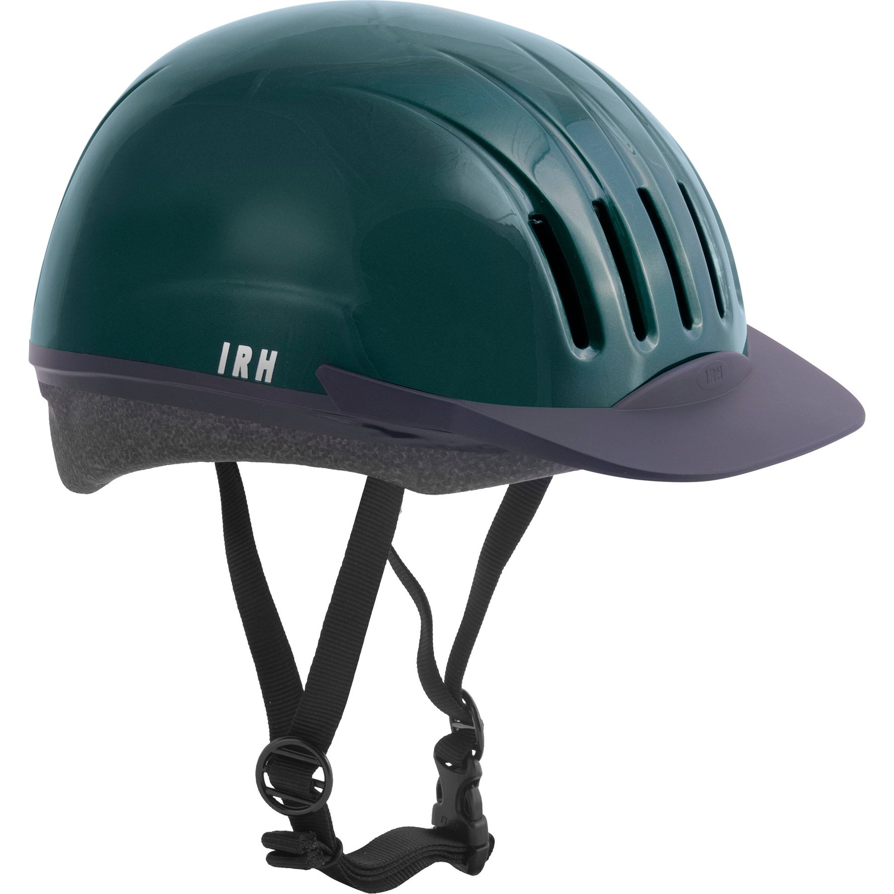 IRH EQUI-LITE Dial Fit System Helmet, Hunter Green, Large: 7 1/4 to 7 1/2