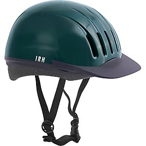 IRH EQUI-LITE Dial Fit System Helmet, Hunter Green, Large: 7 1/4 to 7 1/2