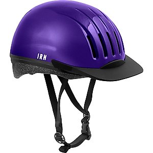 IRH EQUI-LITE Dial Fit System Helmet, Purple, Medium: 6 7/8 to 7 1/8