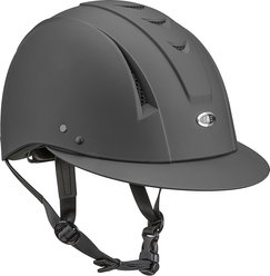 IRH Equi-Pro Sun Visor Riding Helmet, Matte Black, Medium/Large
