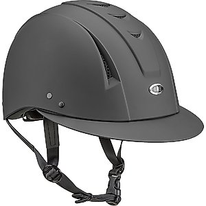 IRH Equi-Pro Sun Visor Riding Helmet, Matte Black, Medium/Large