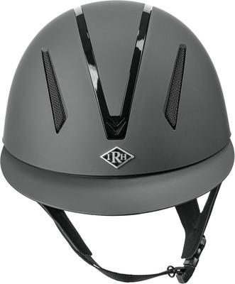 Show full view: IRH F1 Short Brim Horse Riding Helmet, Matte Black/Gloss Black Frame, Small: 6 5/8 to 6 3/4 -in slide 3 of 5