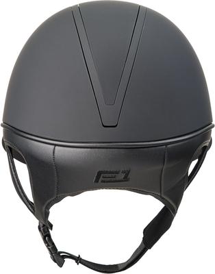 Show full view: IRH F1 Wide Brim Horse Riding Helmet, Matte Black/Matte Black Frame, Large: 7 1/8 to 7 1/4 -in slide 2 of 6