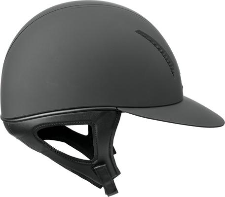 Show full view: IRH F1 Wide Brim Horse Riding Helmet, Matte Black/Matte Black Frame, Large: 7 1/8 to 7 1/4 -in slide 5 of 6