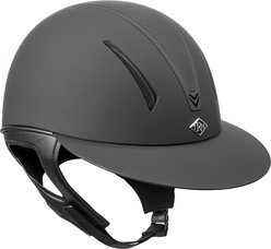 IRH F1 Wide Brim Horse Riding Helmet, Matte Black/Matte Black Frame, Small: 6 5/8 to 6 3/4 -in
