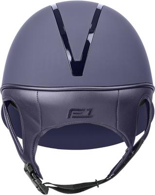 Show full view: IRH F1 Wide Brim Horse Riding Helmet, Matte Navy/Gloss Navy Frame, X-Large: 7 3/8 to 7 1/2 -in slide 2 of 6