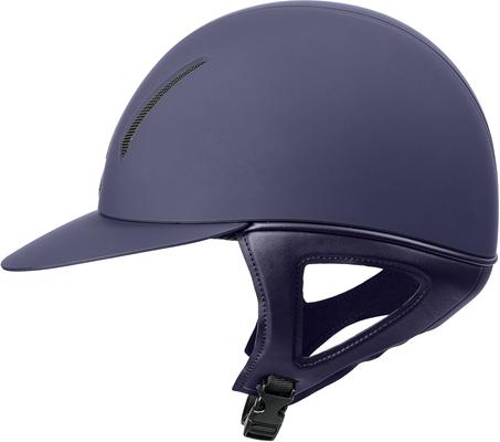 Show full view: IRH F1 Wide Brim Horse Riding Helmet, Matte Navy/Matte Navy Frame, X-Large: 7 3/8 to 7 1/2 -in slide 4 of 6