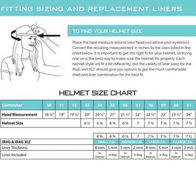 Show full view: IRH IR4G Black Amara Suede & Matte Black Vent Riding Helmet, Large slide 3 of 3