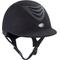 Show in main carousel: IRH IR4G Black Amara Suede & Matte Black Vent Riding Helmet, Small slide 1 of 3