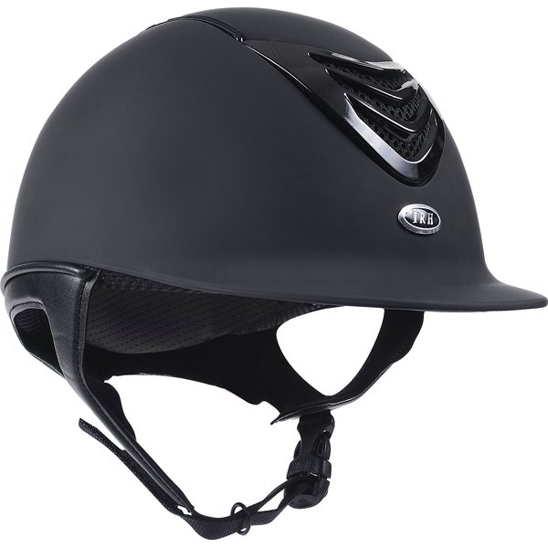 IRH IR4G Matte Black Finish & Matte Black Vent Riding Helmet
