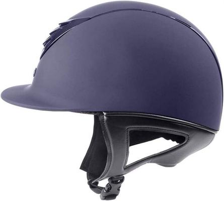 Show full view: IRH IR4G Matte Navy Finish & Gloss Navy Vent Riding Helmet, Medium slide 8 of 9