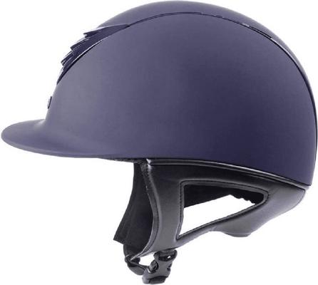 Show full view: IRH IR4G Matte Navy Finish & Gloss Navy Vent Riding Helmet, Medium slide 5 of 9