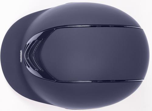 Show full view: IRH IR4G Matte Navy Finish & Gloss Navy Vent Riding Helmet, Small slide 3 of 5