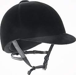 IRH Medalist Hunt Cap Style Riding Helmet, Black, 6 3/4