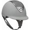 Show in main carousel: IRH XLT Horse Riding Helmet, Dove Grey Amara Suede/Titanium Frame, Small: 6 5/8 to 6 3/4 -in slide 1 of 2