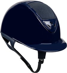 IRH XLT Horse Riding Helmet, Gloss Finish Navy/Gloss Navy Frame, X-Large: 7 3/8 to 7 1/2 -in