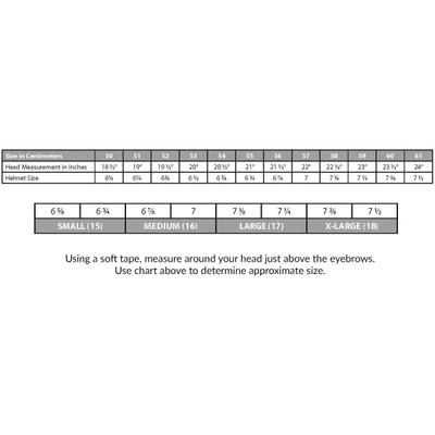 Show full view: IRH XLT Matte Black Finish & Gloss Black Frame Riding Helmet, Large slide 3 of 3