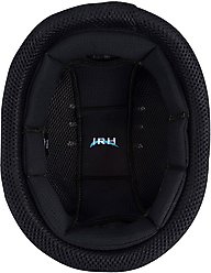 IRH XLT Matte Black Finish & Matte Black Frame Riding Helmet, Medium slide 2 of 3