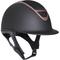 Show in main carousel: IRH XLT Matte Black Finish & Rose Gold Frame Riding Helmet, Large slide 3 of 3