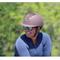 Show in main carousel: IRH XLT Matte Brown Finish & Rose Gold Frame Riding Helmet, Large slide 3 of 3