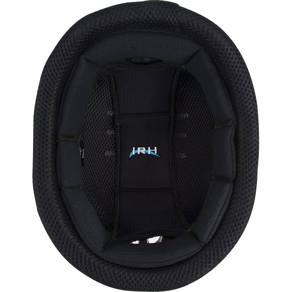 IRH Replacement Liner for F1 Horse Riding Helmet Shell, Black Quilted
