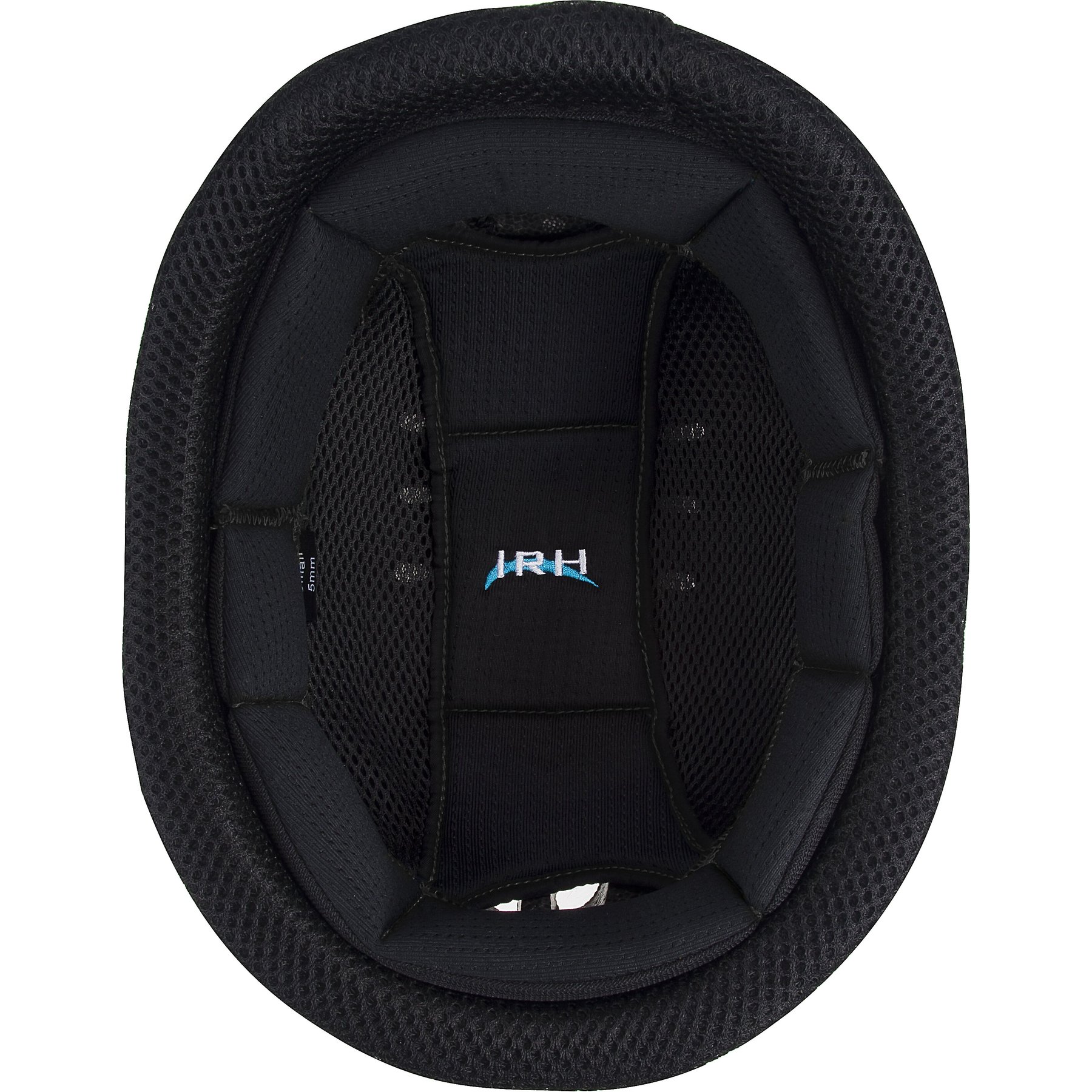 IRH XLT Riding Helmet Replacement Liner, 8mm, Black, 6 5/8
