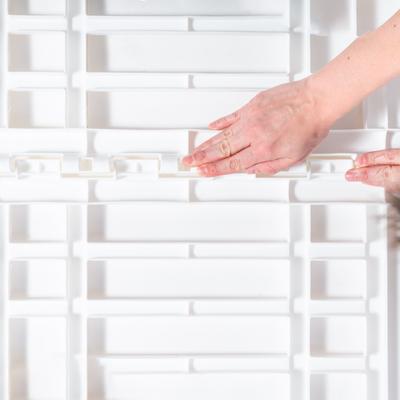 Show full view: IRIS 4-Panel Dog Exercise Playpen, 24-in, White slide 7 of 10