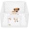 Show in main carousel: IRIS Dog Exercise Playpen, White, 24-in, 4-Panel slide 1 of 11