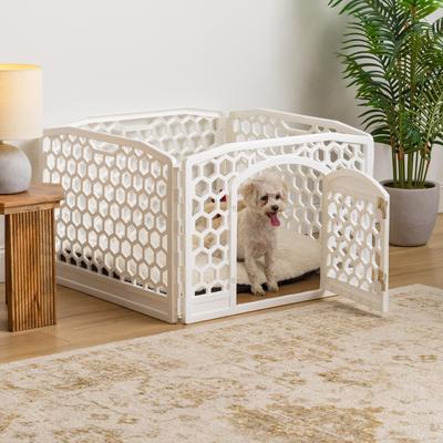 Show full view: IRIS Dog Exercise Playpen, White, 24-in, 4-Panel slide 6 of 11