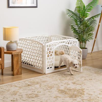 Show full view: IRIS Dog Exercise Playpen, White, 24-in, 4-Panel slide 7 of 11