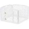 Show in main carousel: IRIS Dog Exercise Playpen, White, 24-in, 4-Panel slide 4 of 11