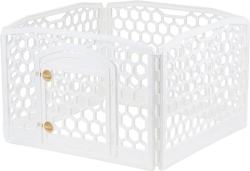 Show full view: IRIS Dog Exercise Playpen, White, 24-in, 4-Panel slide 4 of 11