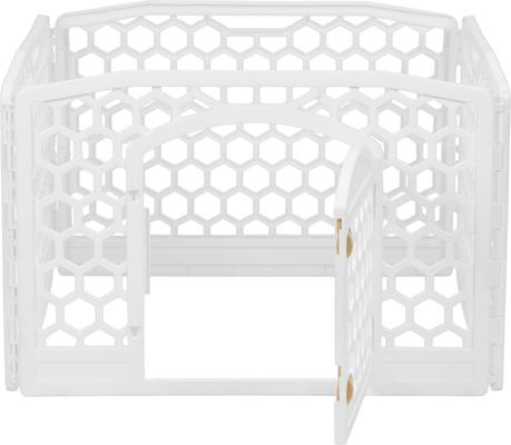 Show full view: IRIS Dog Exercise Playpen, White, 24-in, 4-Panel slide 3 of 11