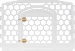 IRIS Dog Exercise Playpen, White, 24-in, 6-Panel slide 2 of 9