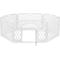 Show in main carousel: IRIS Dog Exercise Playpen, White, 24-in, 6-Panel slide 2 of 10