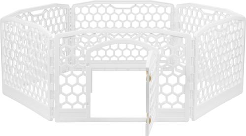 Show full view: IRIS Dog Exercise Playpen, White, 24-in, 6-Panel slide 2 of 10
