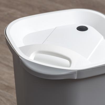 Show full view: IRIS Premium Airtight Dog Food Storage Container with Casters, Scoop, Seal & Air Valve, Gray, 25-lbs slide 8 of 10