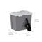 Show in main carousel: IRIS Airtight Dog & Cat Food Container with Scoop, 30-lb, Gray slide 7 of 10