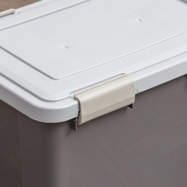 IRIS Airtight Dog & Cat Food Container with Scoop, 30-lb