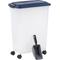 Show in main carousel: IRIS WeatherPro Airtight Dog, Cat & Bird Food Storage Container, Navy, 37.5-lb slide 2 of 11