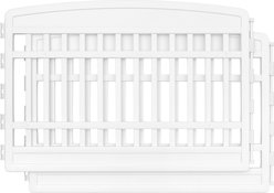 IRIS 2-Panel Add-On Expansion Kit for Exercise Playpen with Door, 24-in, White