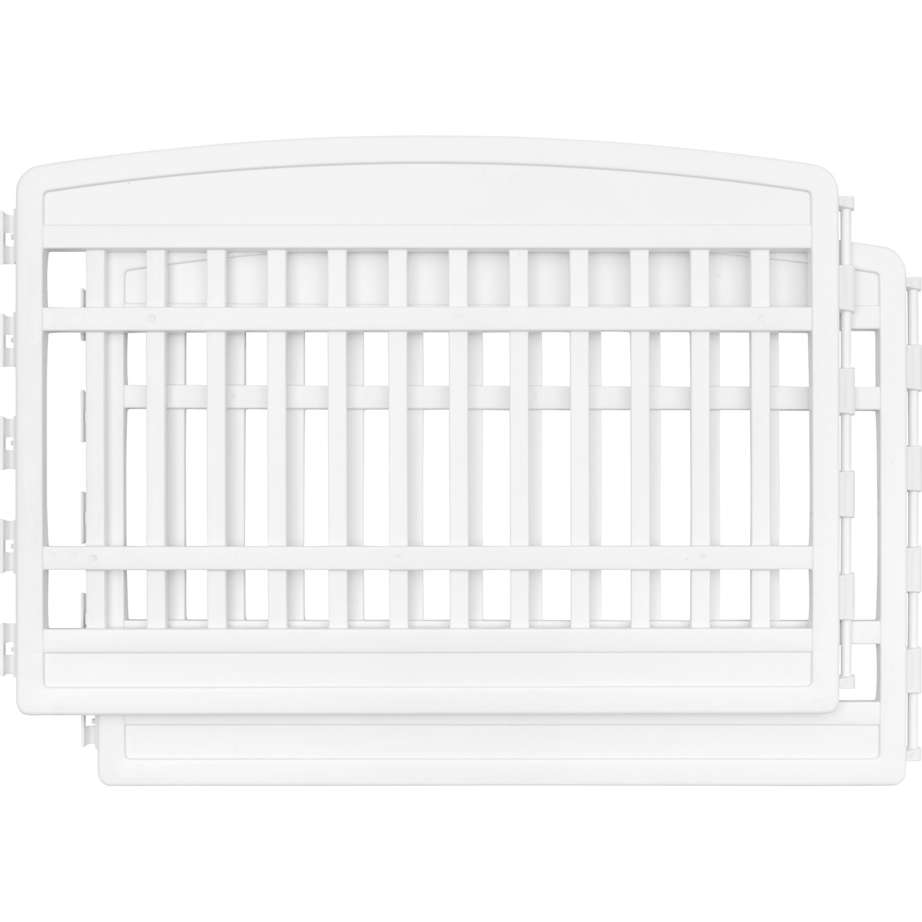 IRIS 2-Panel Add-On Expansion Kit for Exercise Playpen with Door, 24-in, White