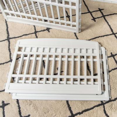 Show full view: IRIS 2-Panel Add-On Expansion Kit for Exercise Playpen with Door, 24-in, White slide 6 of 9